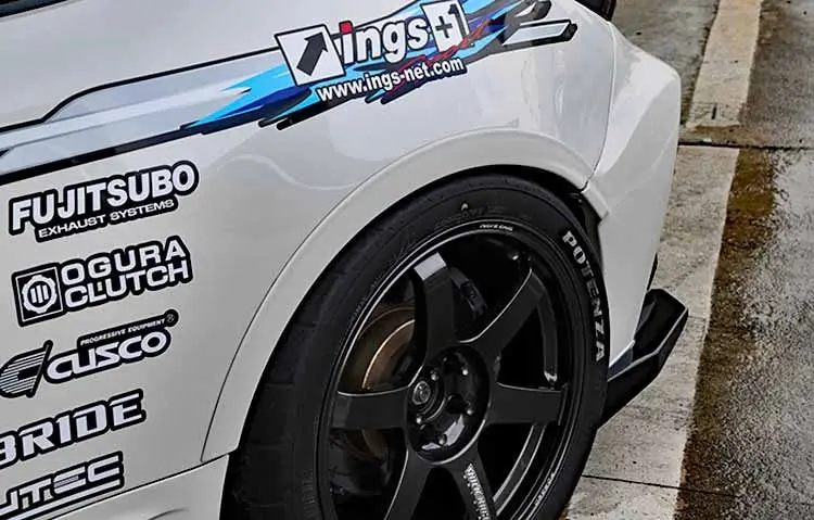 Ings+1 N-Spec Rear Fender Arch Cover  For Toyota Gr86(Zn8) & Subaru Brz (Zd8) 2022+ 1