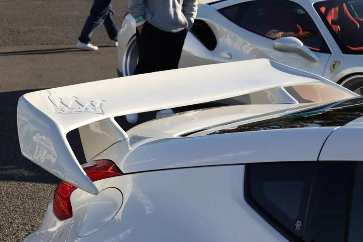 326 Power Manriki Wing W/Logo For Nissan (Z34/370Z) 2