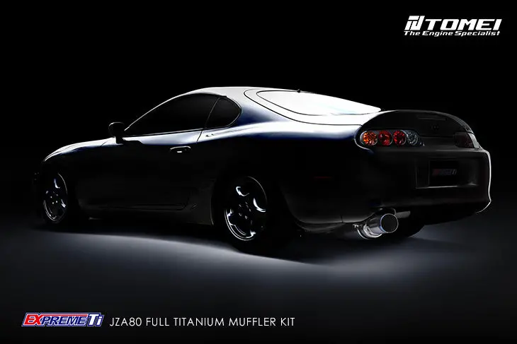 Full Titanium Muffler Kit Expreme Ti Supra Jza80 1