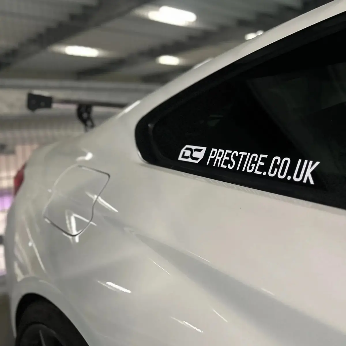 Dc Prestige Long Sticker Gloss White 1