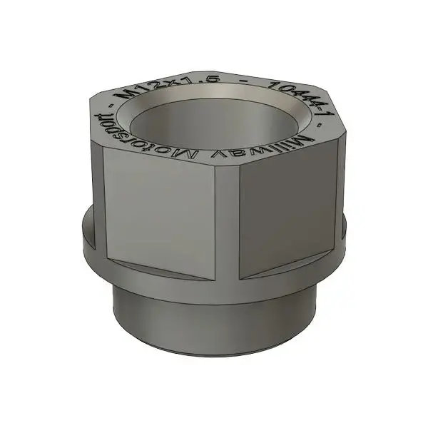 Millway Motorsport Damper Nut For Uniball Camber Plates – M12x1.25 (F2x/F3x/F8x 1/2/3/4 Series Inc M) 1