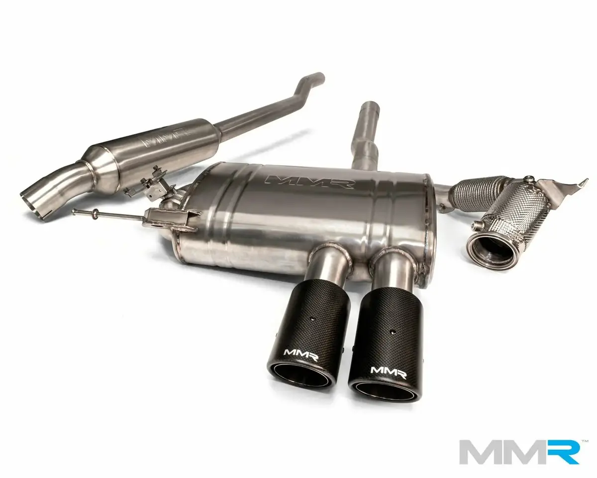 Mmr Mini F56 Full System - Sports Cat With Thermal Coating & Cat - Back Exhaust With Valves 1