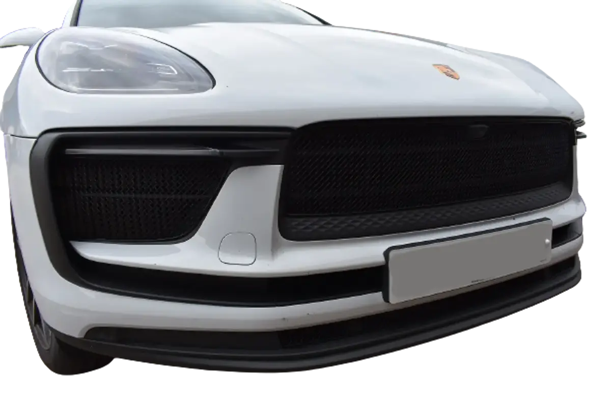 Zunsport Porsche Macan S And Gts 2021 Facelift / 2022 With Driving Camera - Front Grille Set 1