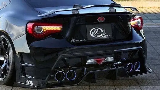 Kuhl Racing 01R-Gt Floating Diffuser For Scion Fr-S & Toyota 86 (Zn6) 2013-2020 1