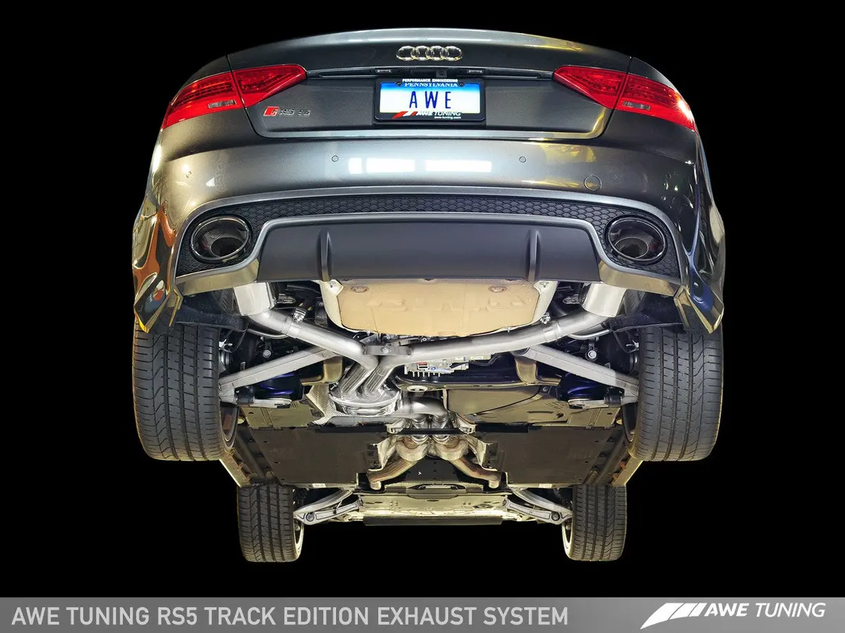 Awe Track Edition Exhaust System For Audi Rs5 1