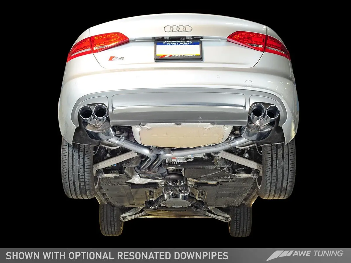 Awe Touring Edition Exhaust For Audi B8 S4 3.0T 1