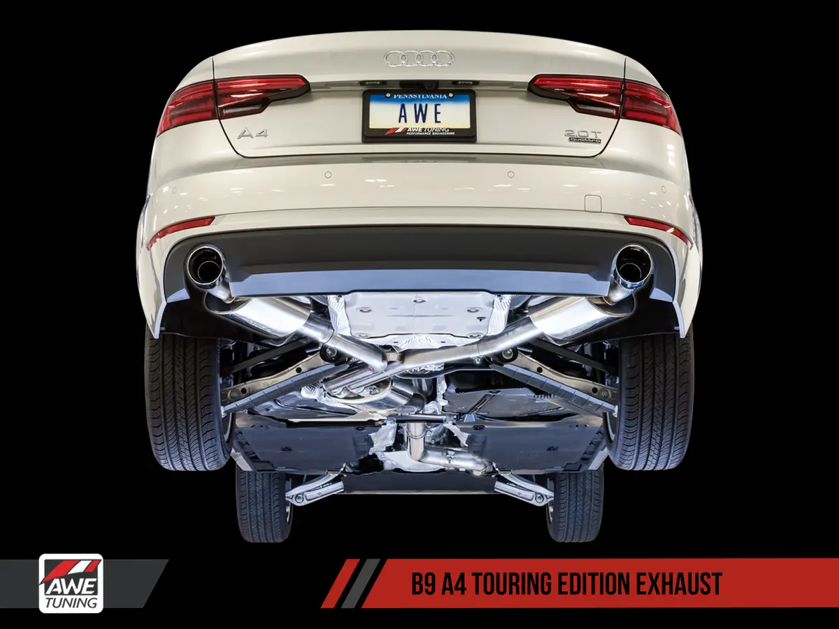 Awe Switchpath™ Exhaust For B9 A4, Dual Outlet (Includes Dp And Switchpath Remote) 1