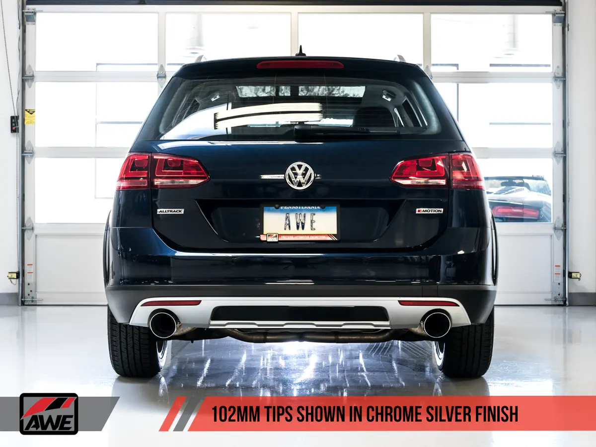 Awe Touring Edition Exhaust For Vw Golf Alltrack / Sportwagen 4Motion 1