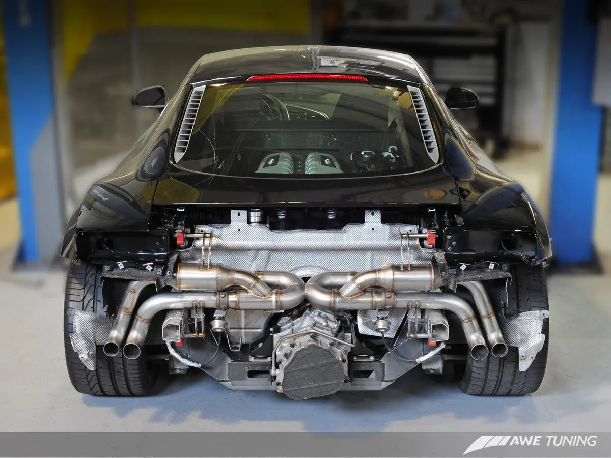 Awe Switchpath™ Exhaust For Audi R8 V10 Spyder 1