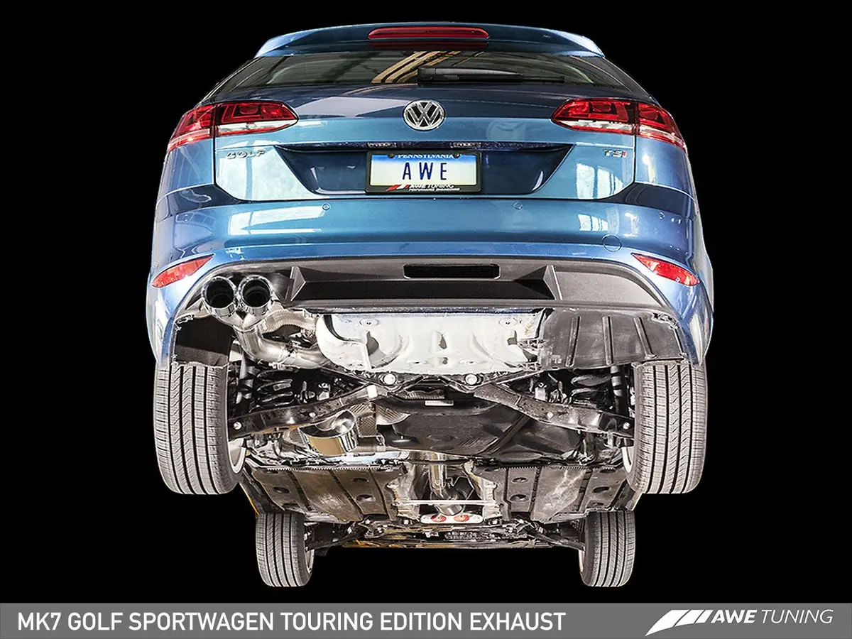 Awe Track Edition Exhaust For Vw Mk7 Golf Sportwagen 1