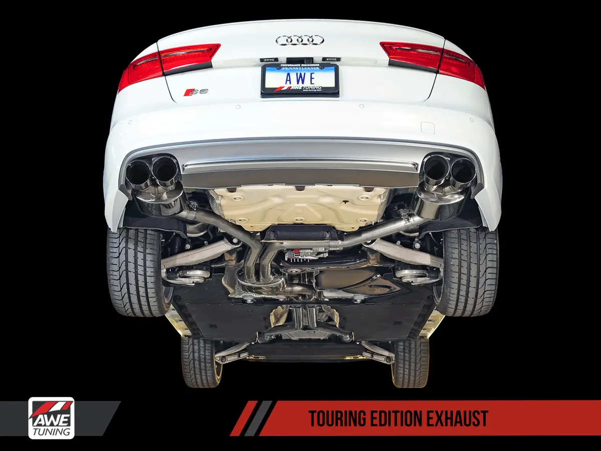 Awe Track Edition Exhaust For Audi C7 S6 4.0T 1