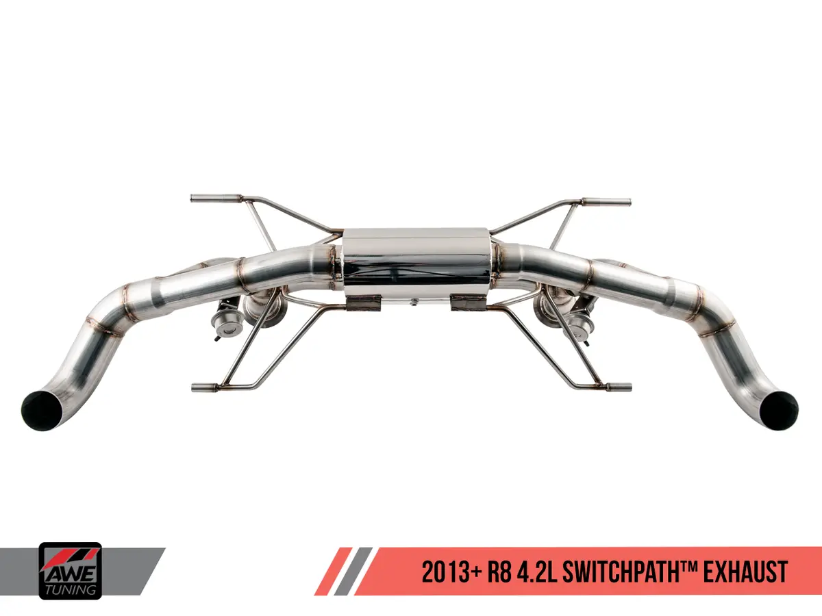 Awe Switchpath™ Exhaust For Audi R8 4.2L Coupe (2014-15) 1