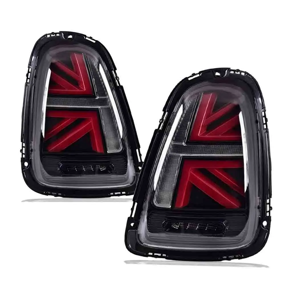 Smoked Red Led Rear Lights  For Mini Cooper 2007-2013 R56 R57 R58 R59 1
