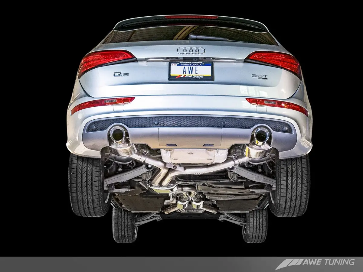 Awe Touring Edition Exhaust For 8R Q5 3.0T Dual Outlet 1