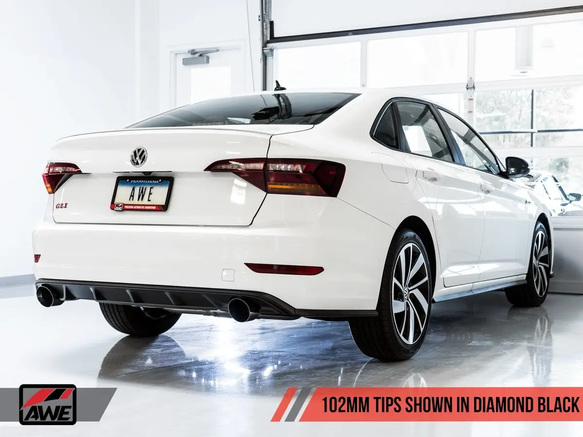 Awe Track Edition Exhaust - Resonated - For Mk7 Jetta Gli W/ High Flow Downpipe (Not Included) 1