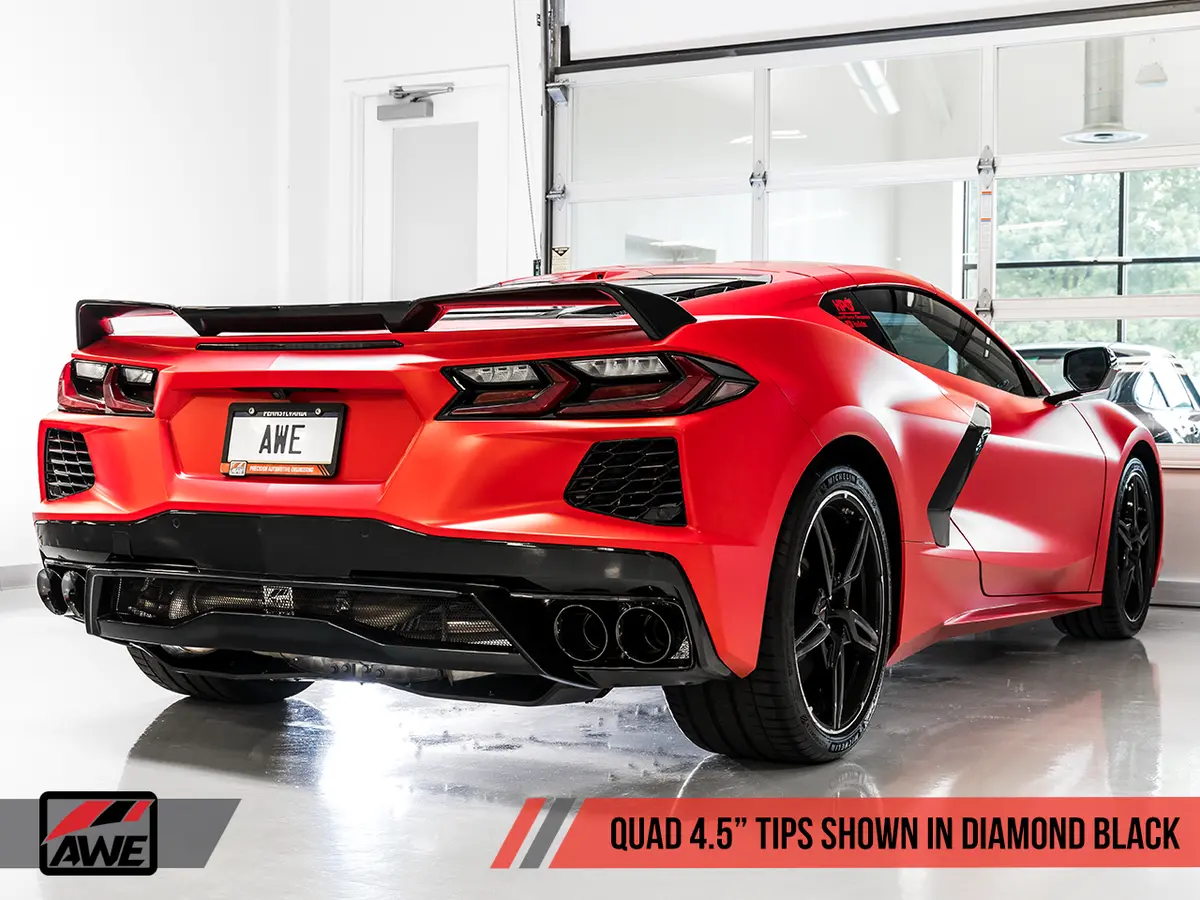 Awe Touring Edition Exhaust For C8 Corvette 1