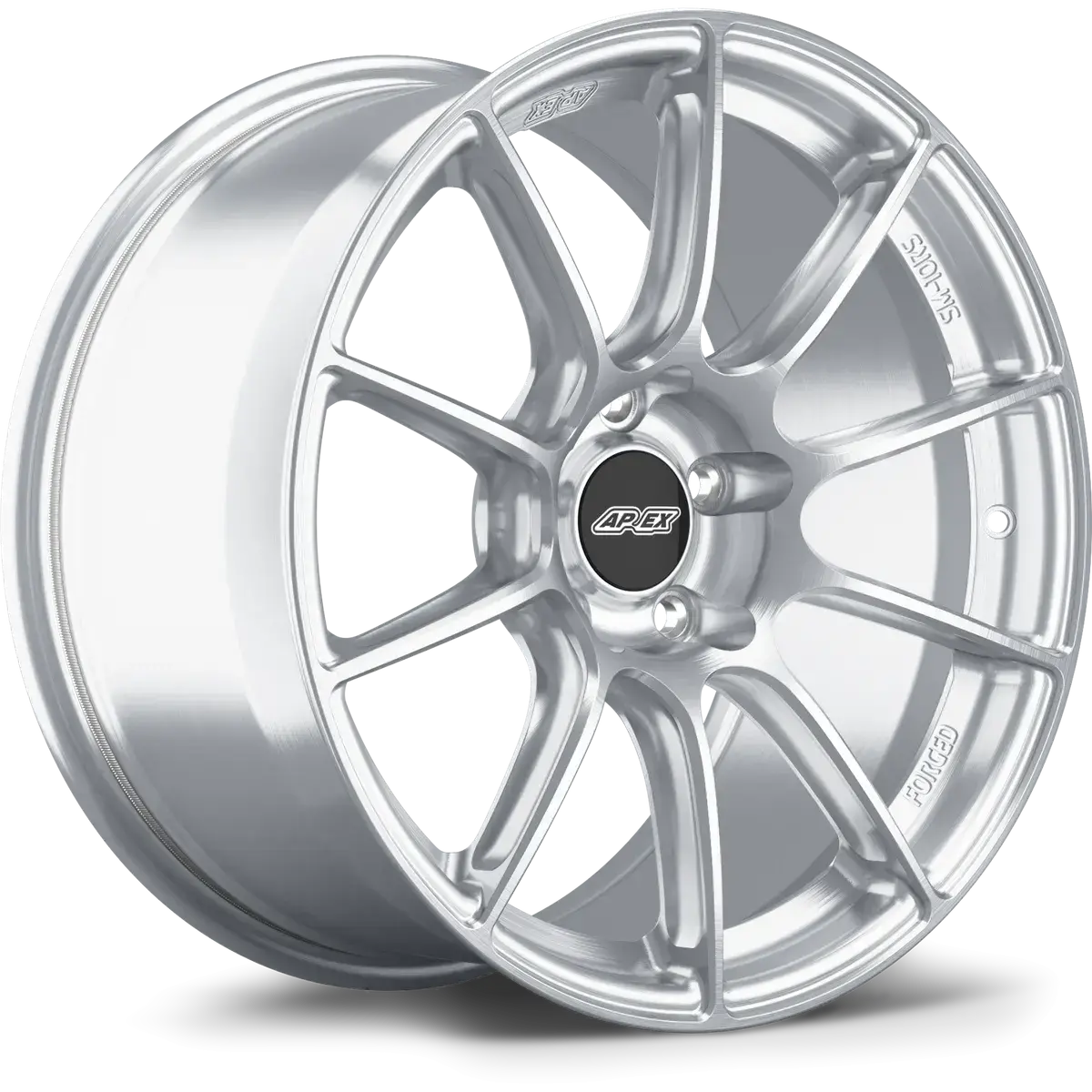Apex Sm-10Rs Forged Alloy Wheel Brushed Clear 1