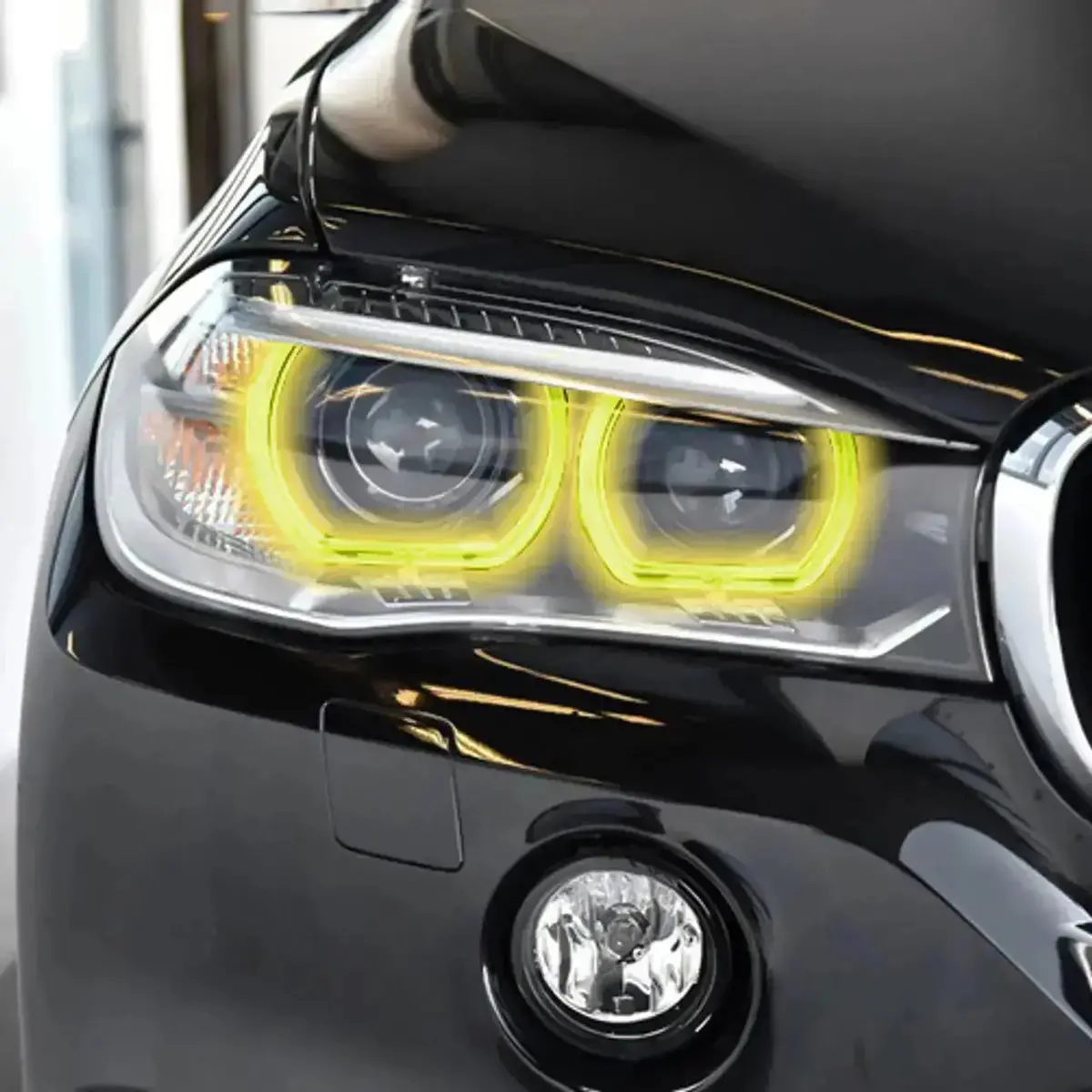 Bmw X5m | X6m | Csl Yellow Daytime Running Lights Led Module Set | F85 | F86 | Xenon 2