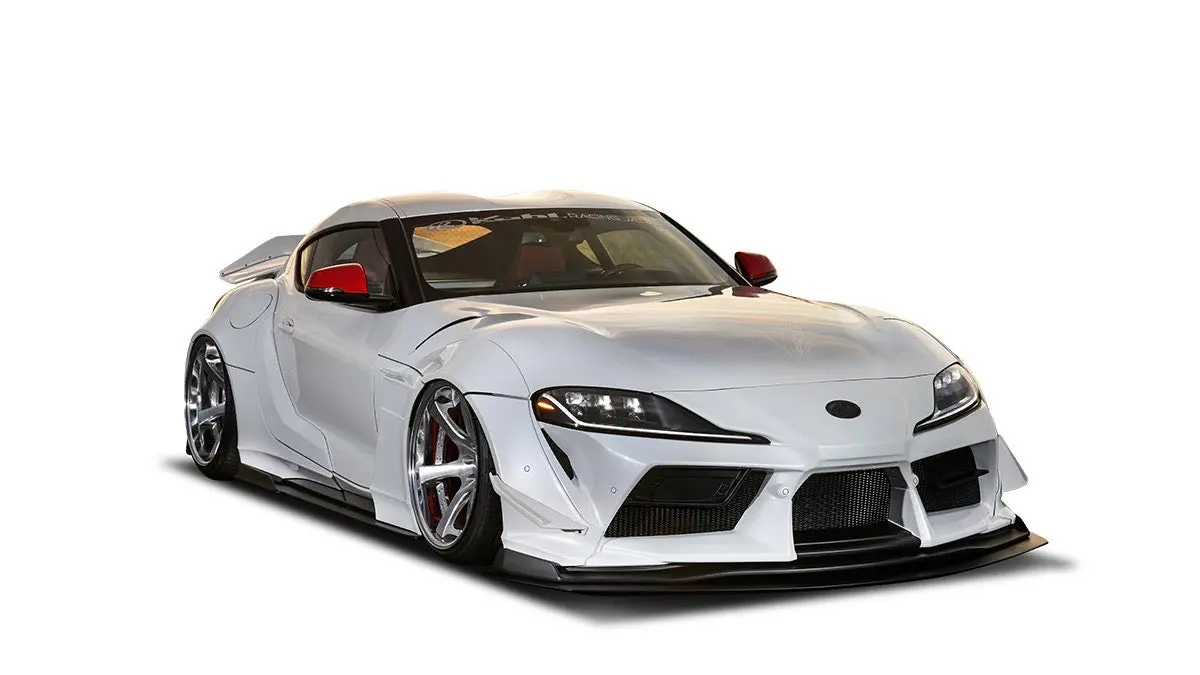 Kuhl Racing Ver3 90R-Gtw Wide 5P Aero Kit (Frp) For Toyota Gr Supra A90 2022+ 1