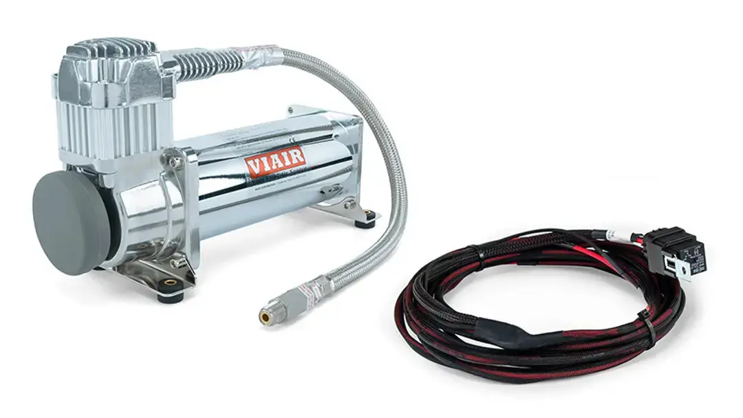 2Nd Compressor Kit (Viair 444C Chrome Compressor + 2Nd Comp. Harness) 1