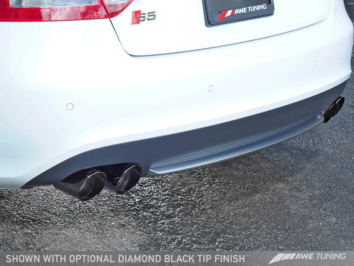 Awe Touring Edition Exhaust System For B8/8.5 S5 Sportback (Exhaust + Non-Resonated Downpipes) 1