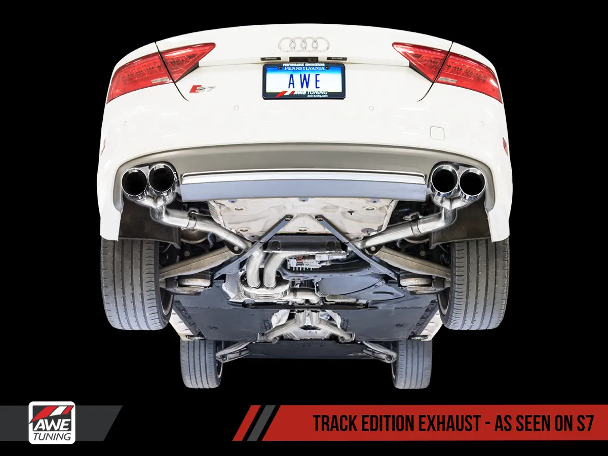 Awe Touring Edition Exhaust For Audi C7 S6 4.0T 2