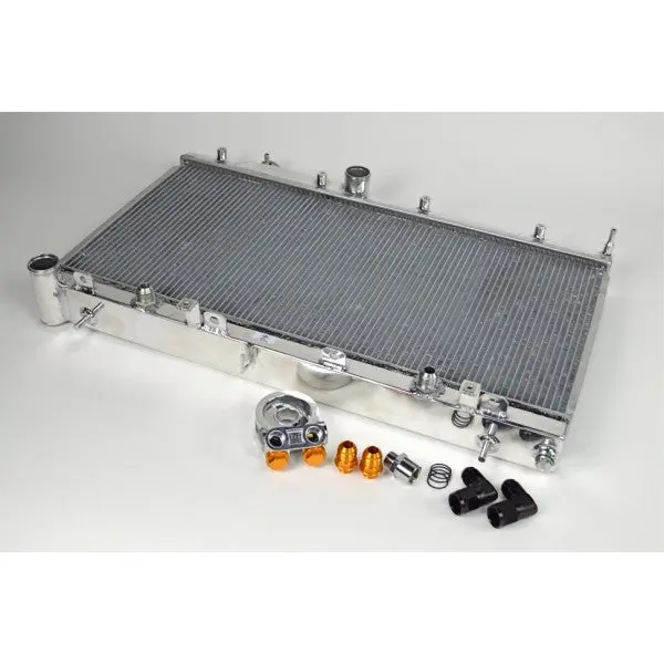 02-07 Impreza Wrx/Sti All-Aluminum Radiator - W/ Built-In Oil Cooler 1