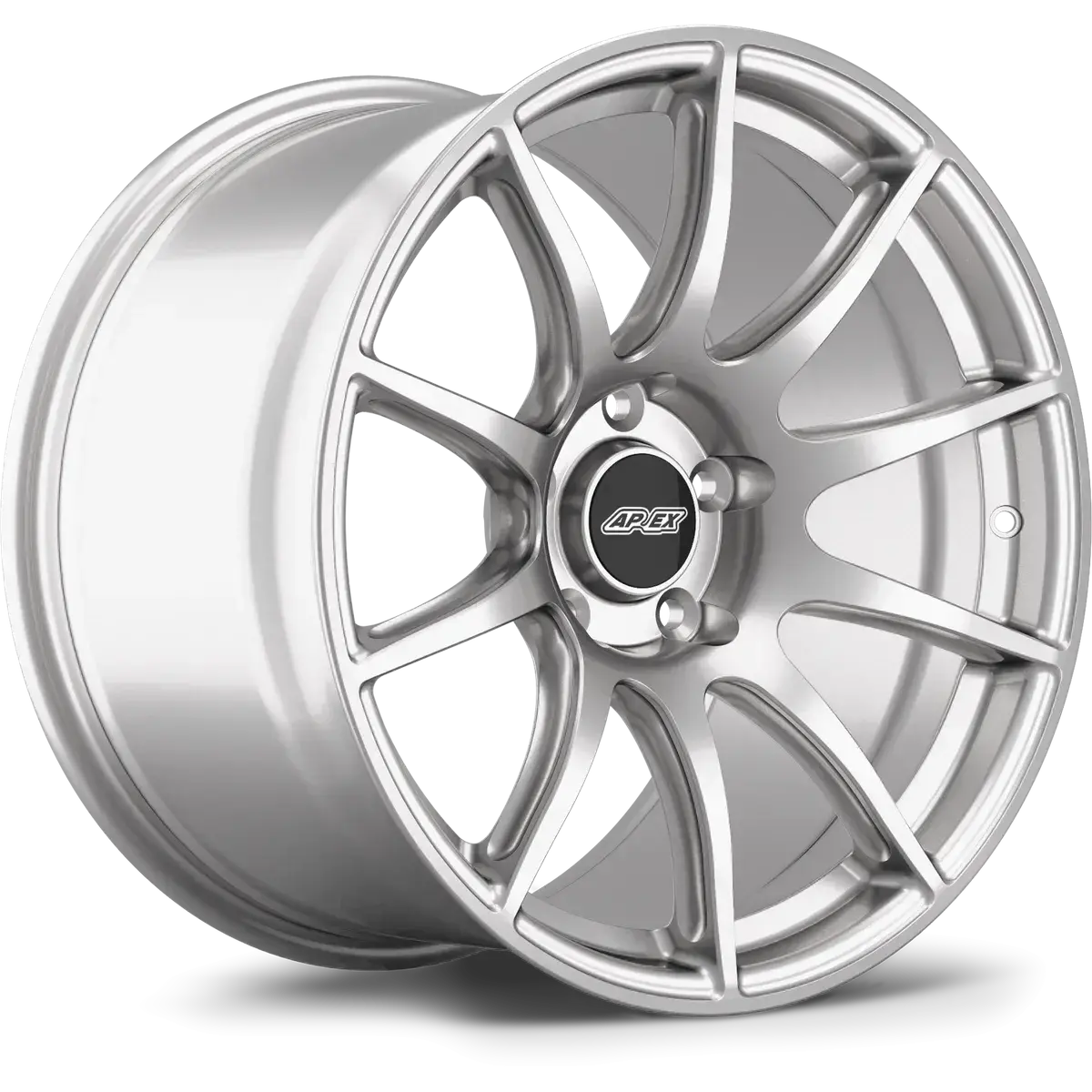 Apex Sm-10 Alloy Wheel Race Silver 1