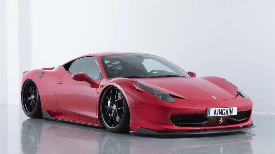 Aimgain Sport Ferrari 458 Italia Aero Under Spoiler Kit Dry Carbon - (Contact For Pricing) 1