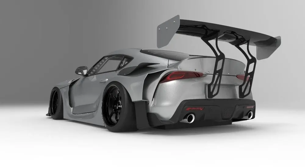 Hks Frp Gt Wing Spoiler Toyota Gr Supra A90 / A91 1