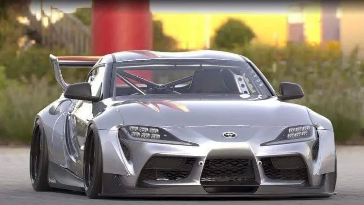 Pandem V1 Toyota Gr Supra 2020+ Wide Body Aero 1