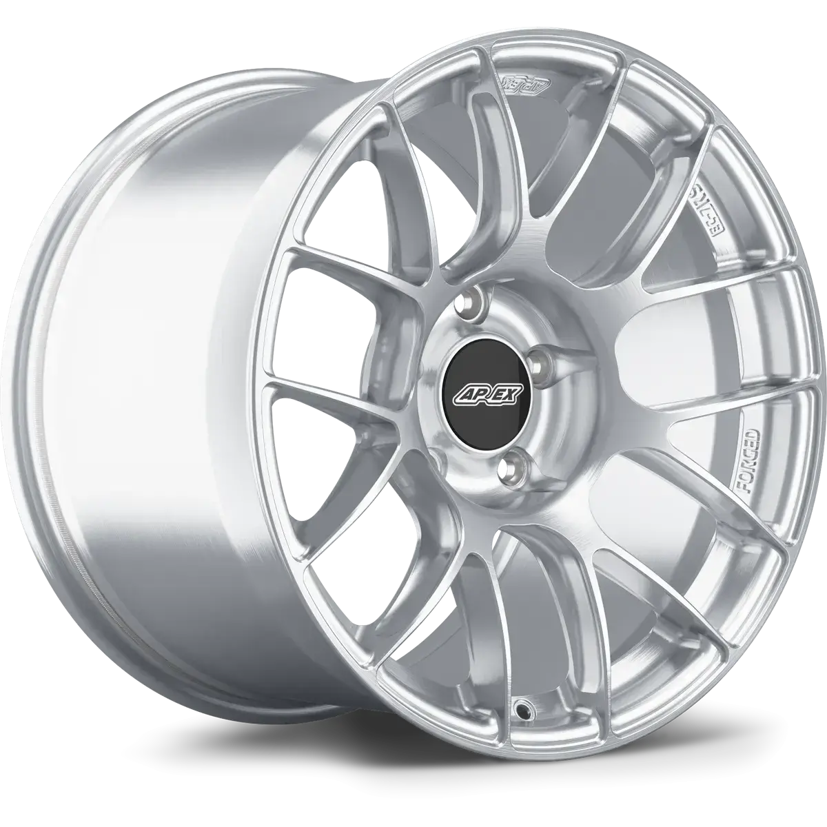Apex Ec-7Rs Forged Alloy Wheel Brushed Clear 1
