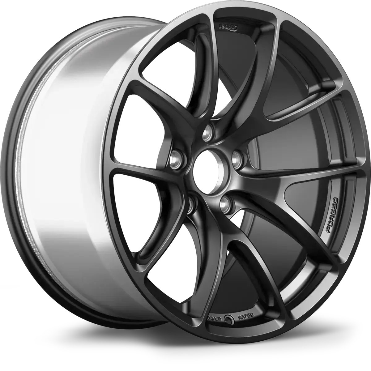 Apex Vs-5Re Enduro Line Forged Alloy Wheel Satin Black 1