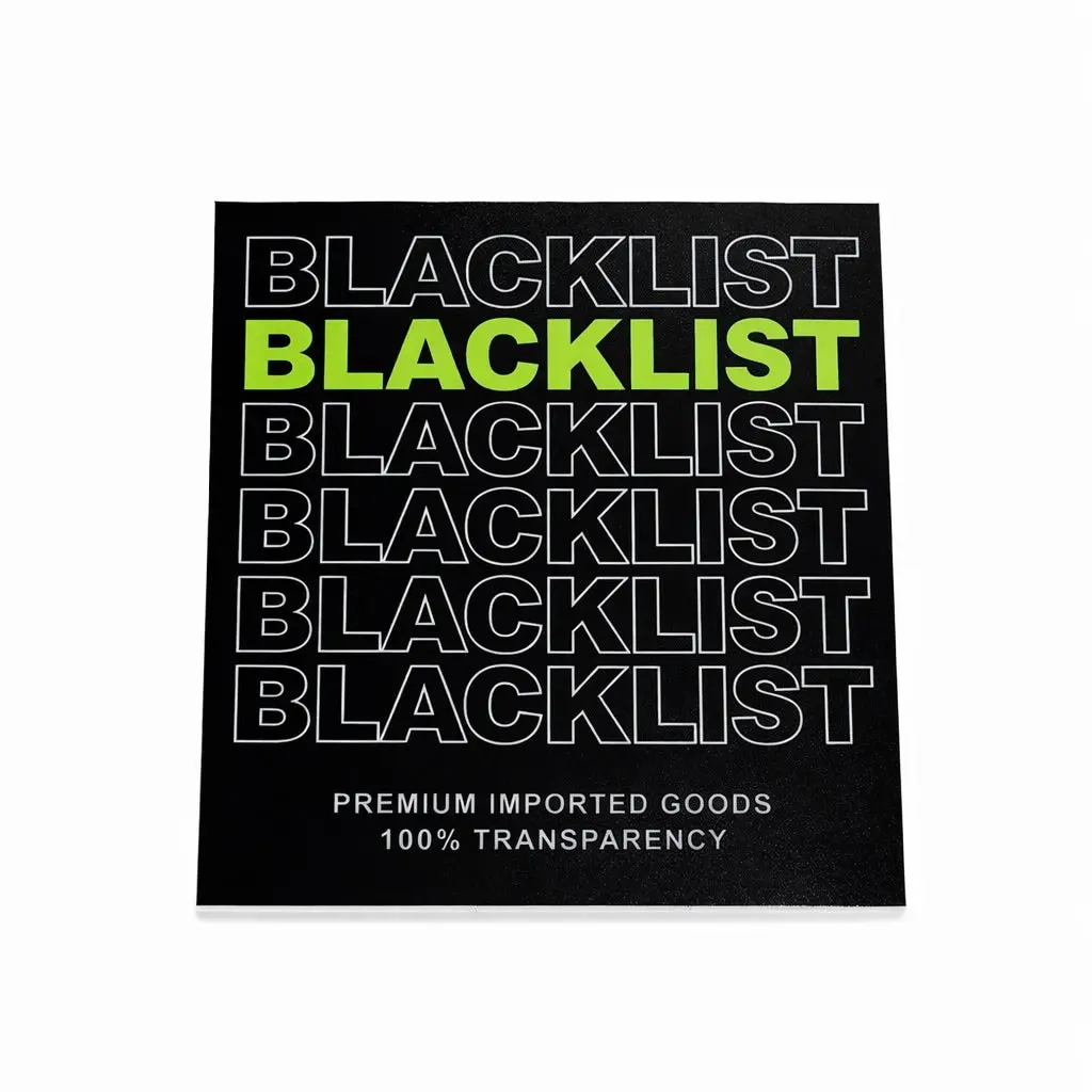 Blacklist Logo Sticker 1
