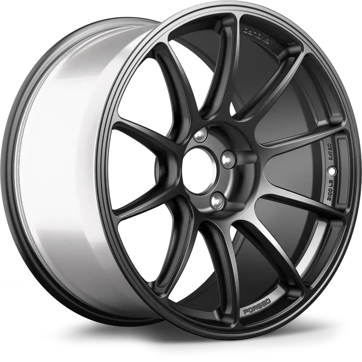 Apex Sm-10Re Enduro Line Forged Alloy Wheel Satin Black 1
