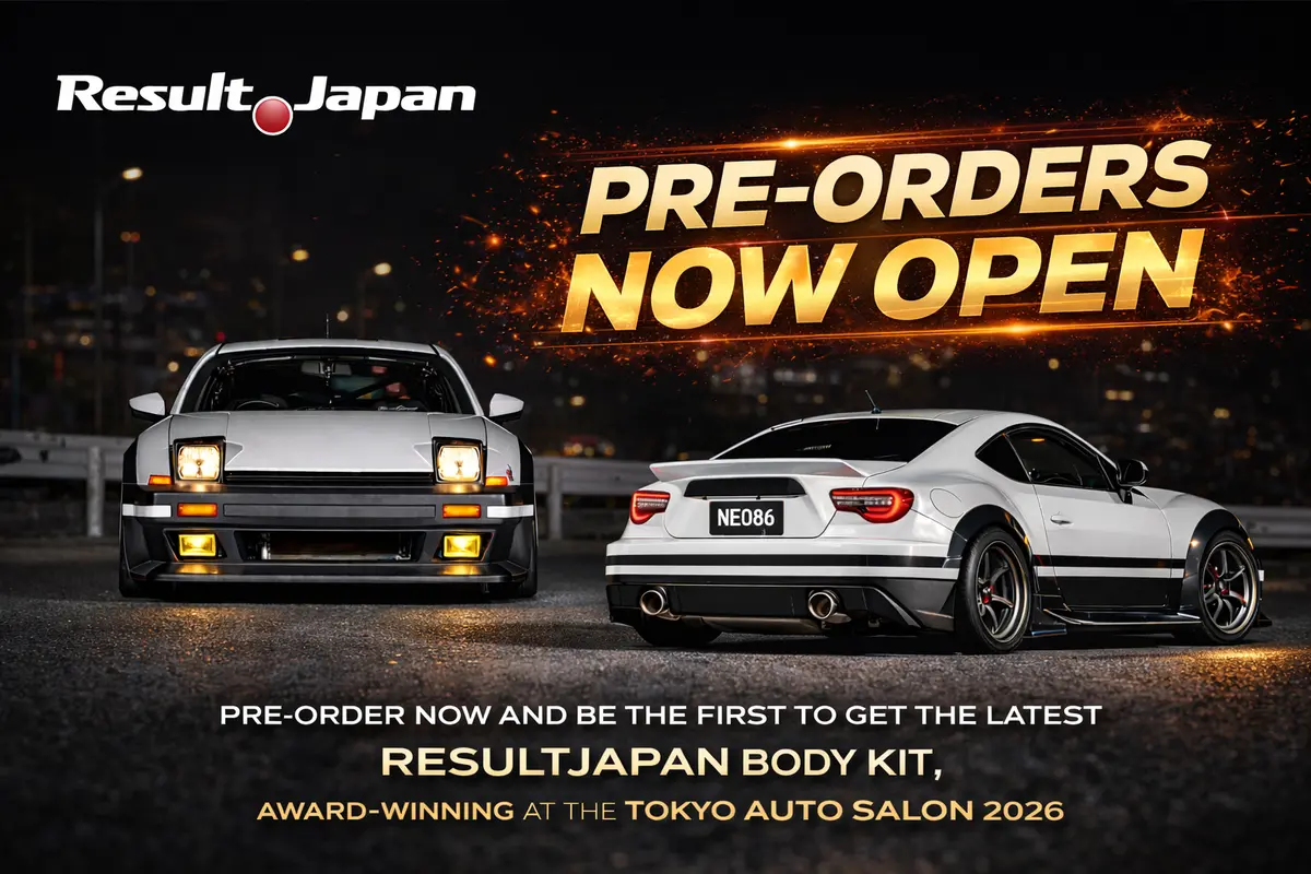**Pre-Order** Result Japan Neo86 Wide Body Kit For Toyota Gt86 & Scion Fr-S (Zn6) & Subaru Brz (Zc6) 2013-2020 1