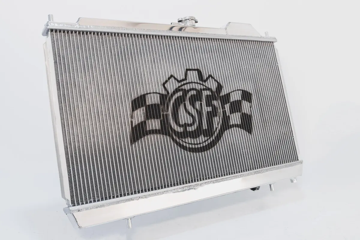 Mitsubishi Evo 4/5/6/7/8/9 Full Size Slim All-Aluminum Radiator W/ 12In Spal Fan 1