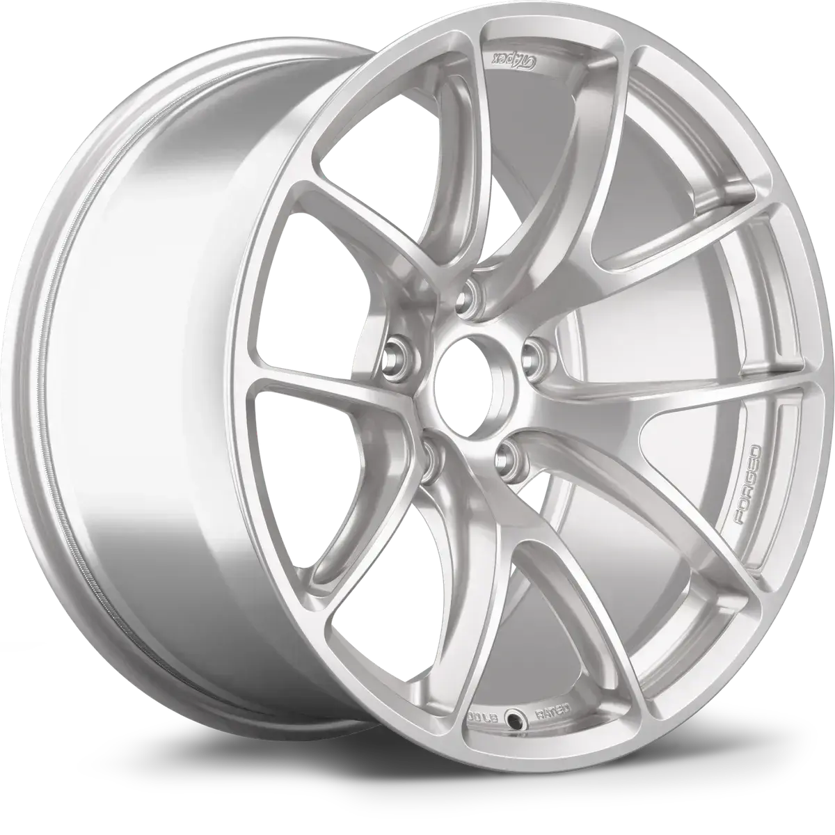 Apex Vs-5Re Enduro Line Forged Alloy Wheel Race Silver 1