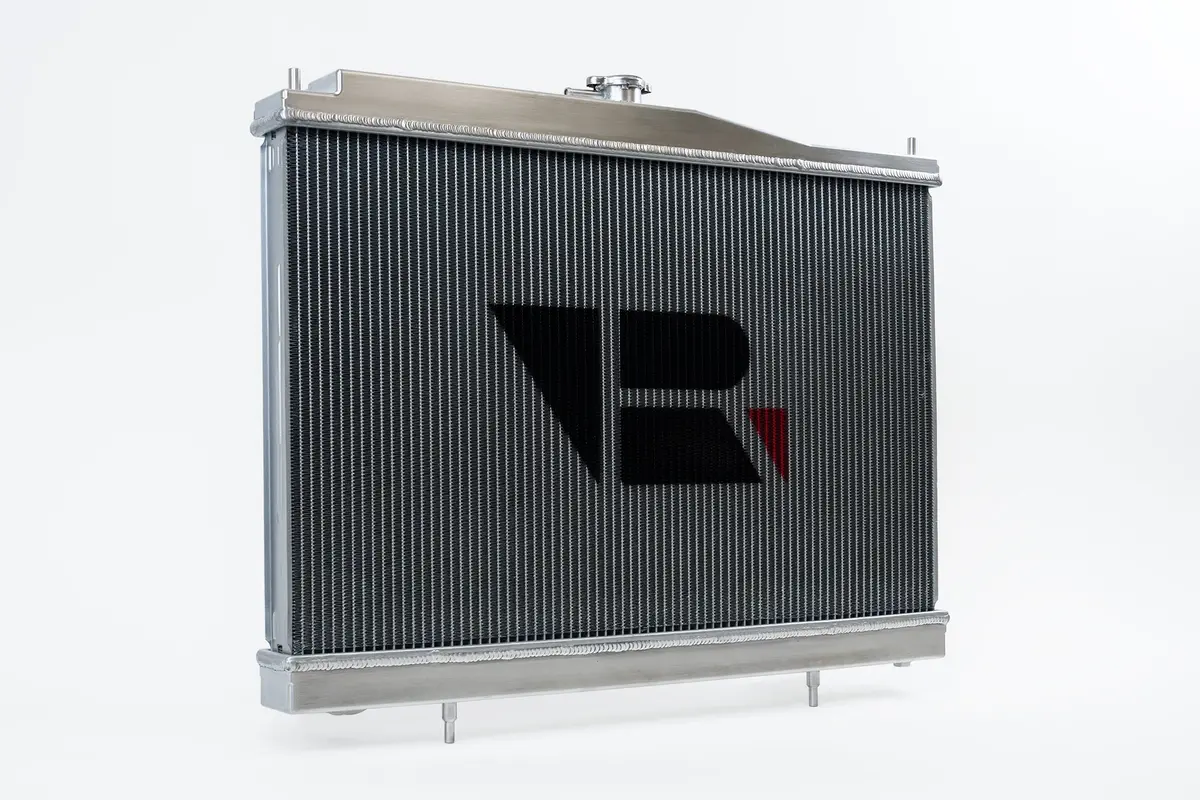 R33 Skyline Gt-R/Gts Full Billet Aluminum High-Performance Radiator - Raw Billet 1
