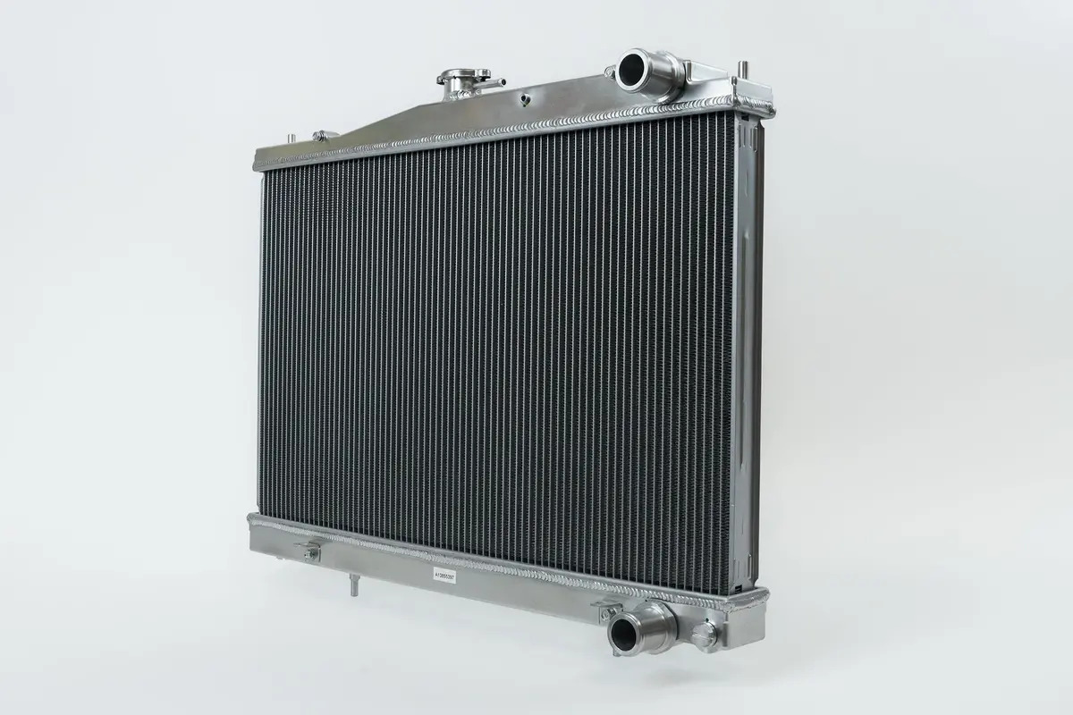 R33 Skyline Gt-R/Gts Full Billet Aluminum High-Performance Radiator - Raw Billet 2