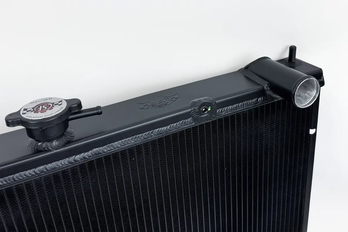 Csf High-Performance All-Aluminum Radiator In Black For Nissan R34 Skyline Gt-R 2
