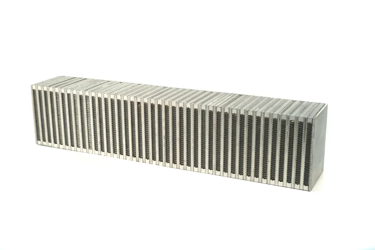 High-Performance Bar & Plate Intercooler Core 27X6x4.5 - Vertical Flow 1