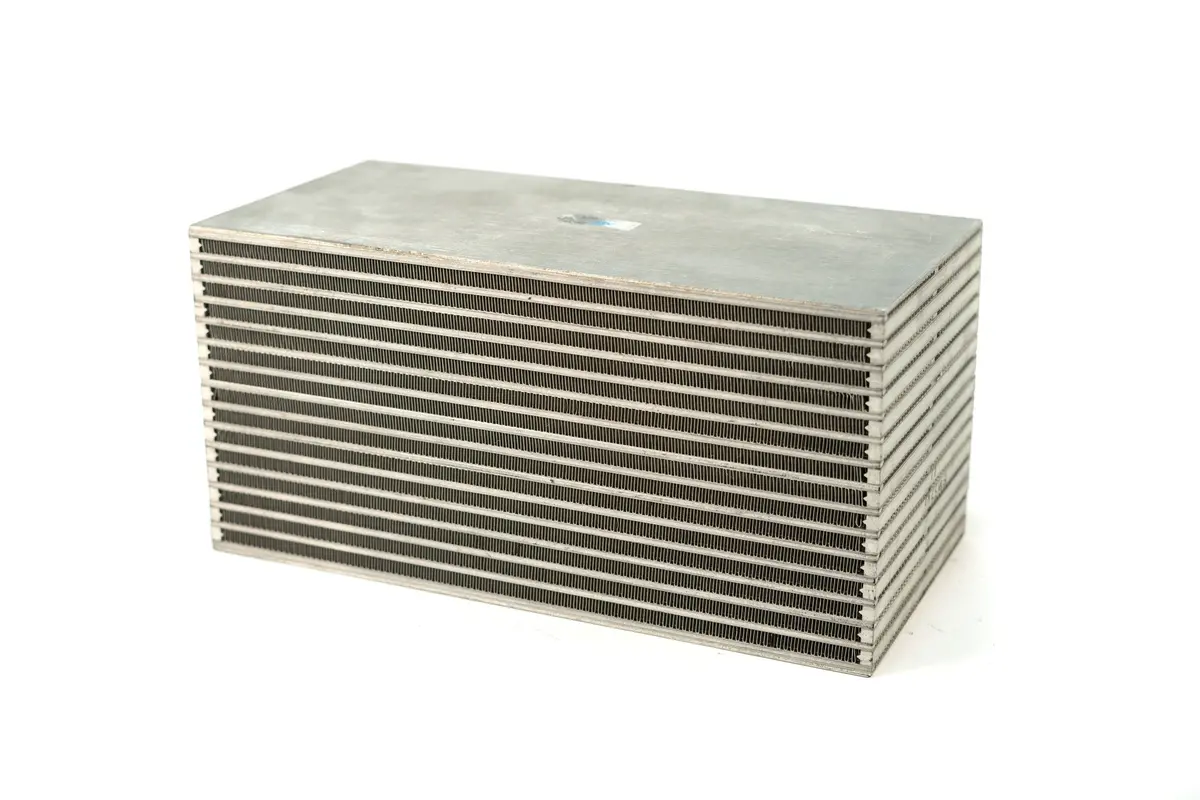 Air-To-Water Bar & Plate Intercooler Core 12L X 6H X 6W 1