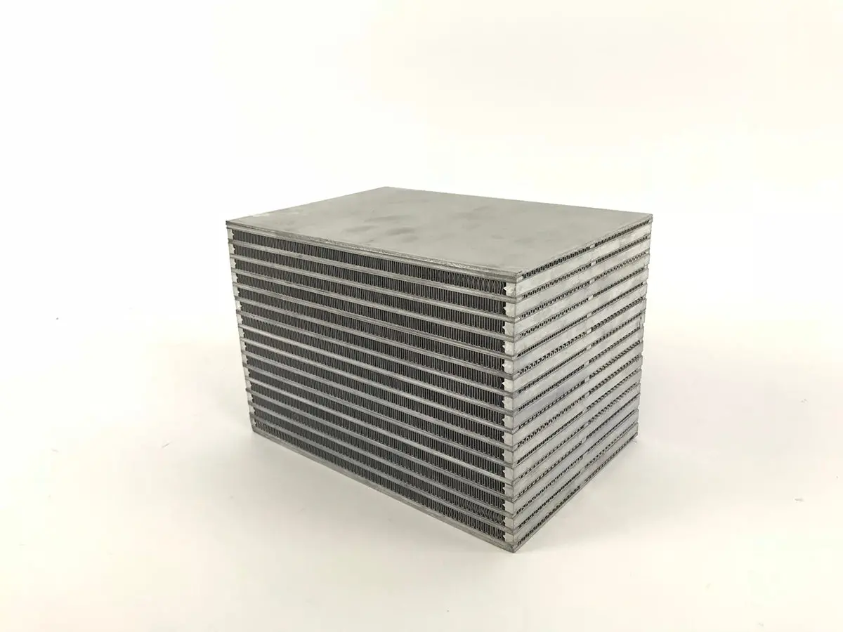 Air-To-Water Bar & Plate Intercooler Core 8.5L X 6H X 6W 1