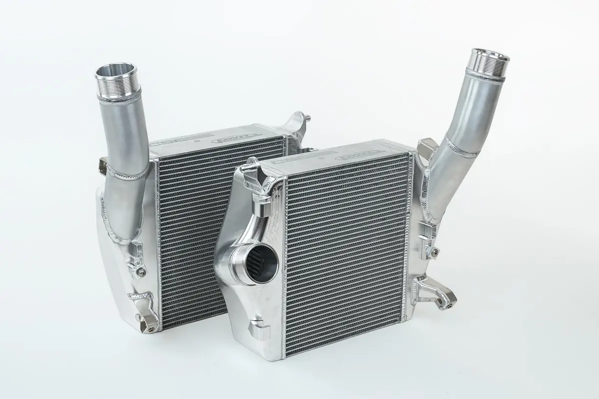 Audi Sq7 / Sq8 Twin Intercooler Set - Raw Billet 1