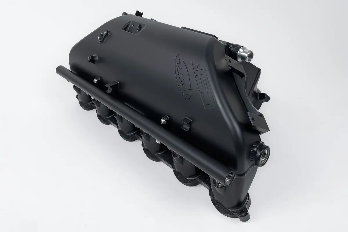 Bmw S58 "Level-Up" Charge Air Cooler Manifold - Thermal Dispersion Black 2