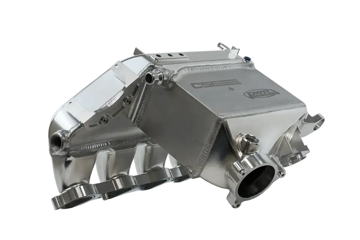 Bmw S58 "Level-Up" Charge Air Cooler Manifold - Raw Billet 1