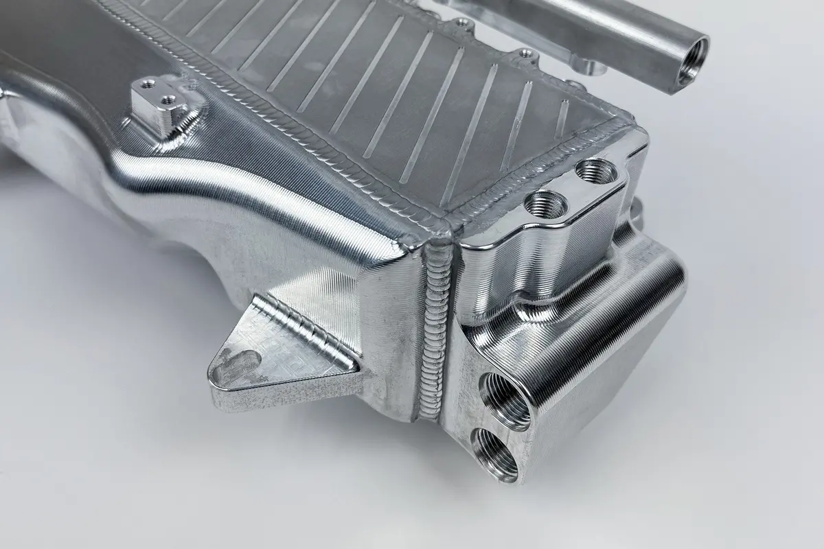 Bmw Gen 1 B58 Charge Air Cooler Manifold - Raw Billet 1