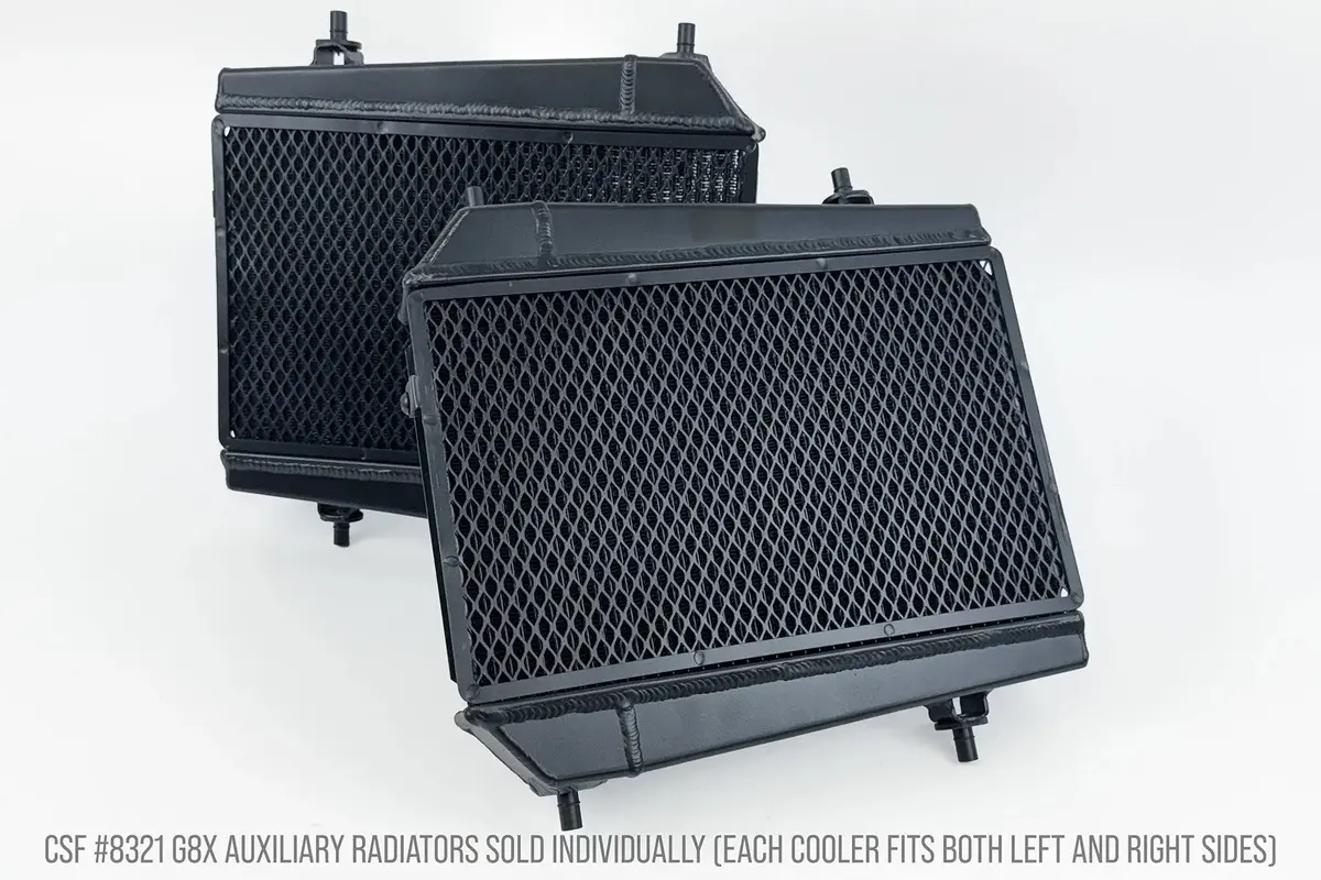 21-22 Bmw G8x M3/M4/M2 High-Performance Auxiliary Radiators 1