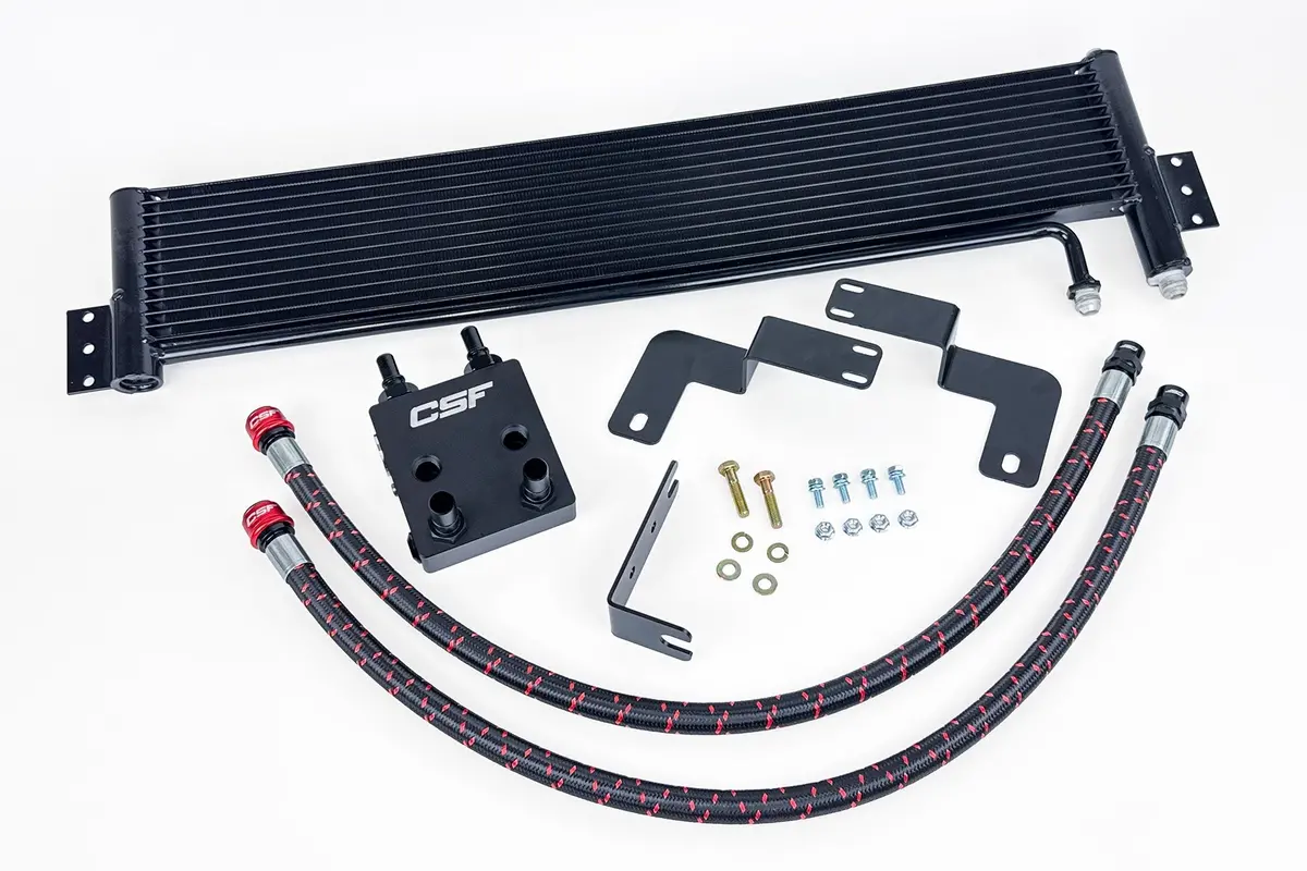 Csf 2.7L External Transmission Oil Cooler Kit Ford Bronco 1